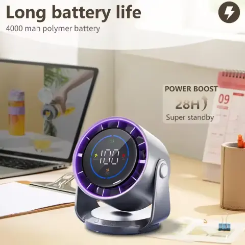 Mini USB Fan Hånd Elektronisk Desktop Gulv Fan